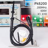 Sonde d'oscilloscope 100M sonde haute tension, sonde de ligne de compteur, ligne de test 200M sonde d'oscilloscope universelle, PK8200